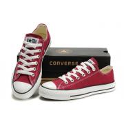 Chaussure Converse Chuck Taylor All Star Classic Basse Femme Rouge